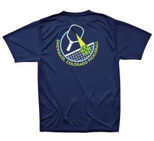 Snowmass Colorado Pickleball Performance Men's T-Shirt - Design 3