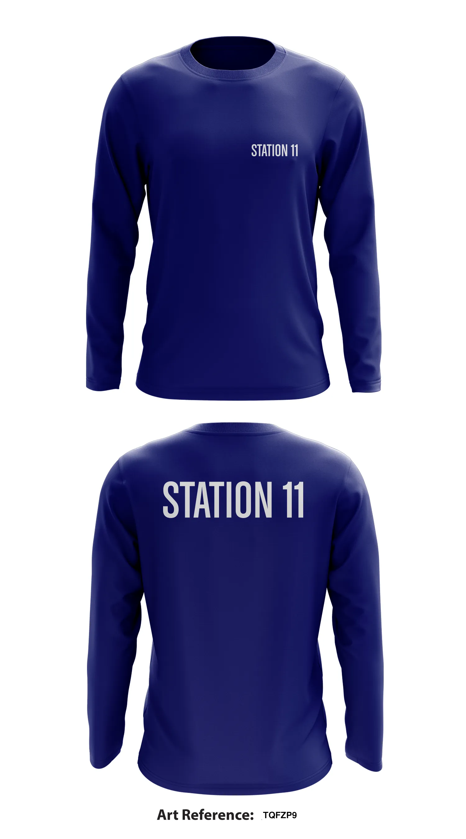 Station 11 Store 1 Core Men's LS Performance Tee - TQFzP9
