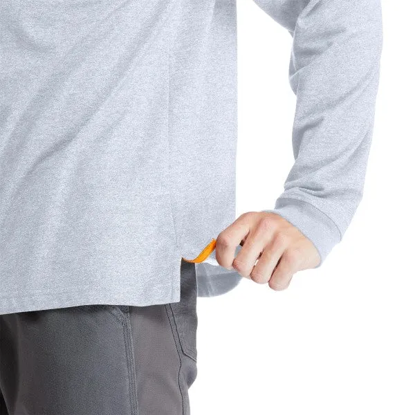 Timberland Pro Men's Base Plate Long Sleeve - Grey - TB0A1HVNC81
