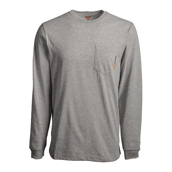 Timberland Pro Men's Base Plate Long Sleeve - Grey - TB0A1HVNC81