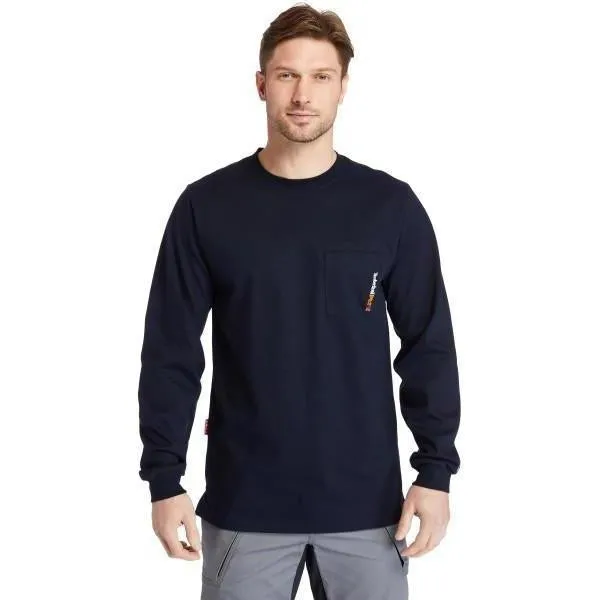 Timberland Pro Men's Flame Resistant Pocket Work T-Shirt - Navy - TB0A23PF410
