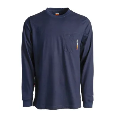Timberland Pro Men's Flame Resistant Pocket Work T-Shirt - Navy - TB0A23PF410