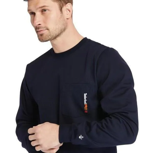 Timberland Pro Men's Flame Resistant Pocket Work T-Shirt - Navy - TB0A23PF410