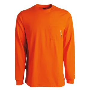 Timberland Pro Men's Flame Resistant Pocket Work T-Shirt - Orange - TB0A23PFY86