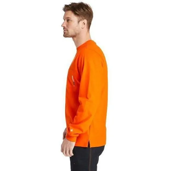Timberland Pro Men's Flame Resistant Pocket Work T-Shirt - Orange - TB0A23PFY86