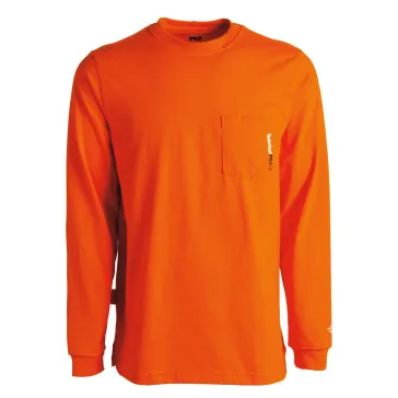 Timberland Pro Men's Flame Resistant Pocket Work T-Shirt - Orange - TB0A23PFY86