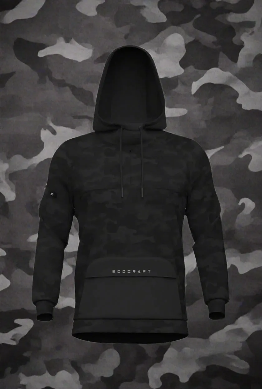Total War Endgame Performance Hoodie - Black Camo