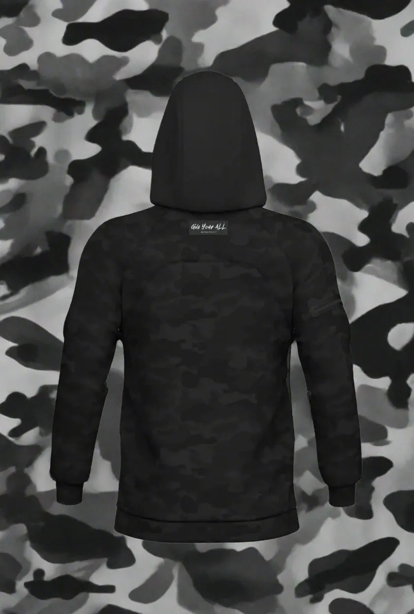 Total War Endgame Performance Hoodie - Black Camo