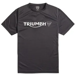 Triumph Rapid Dry Crew Neck T-Shirt Black