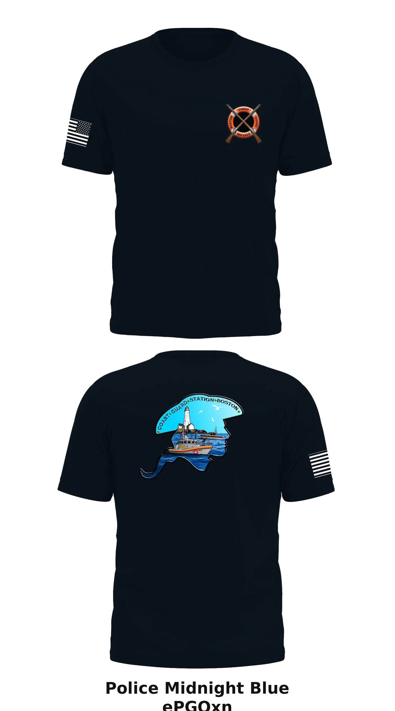 USCG Station Boston Store 1 Core Men's SS Performance Tee - ePGQxn