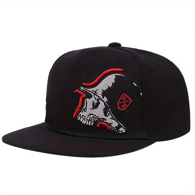 Vibrant Pattern Embroidered Trendy Snapback Hat - Adjustable One-Size-Fits-Most Design, Hip Hop Inspired, Sun Protection, Breathable, Lightweight, Stylish Baseball Cap for Women - Perfect for Outdoor Activities and Casual Wear