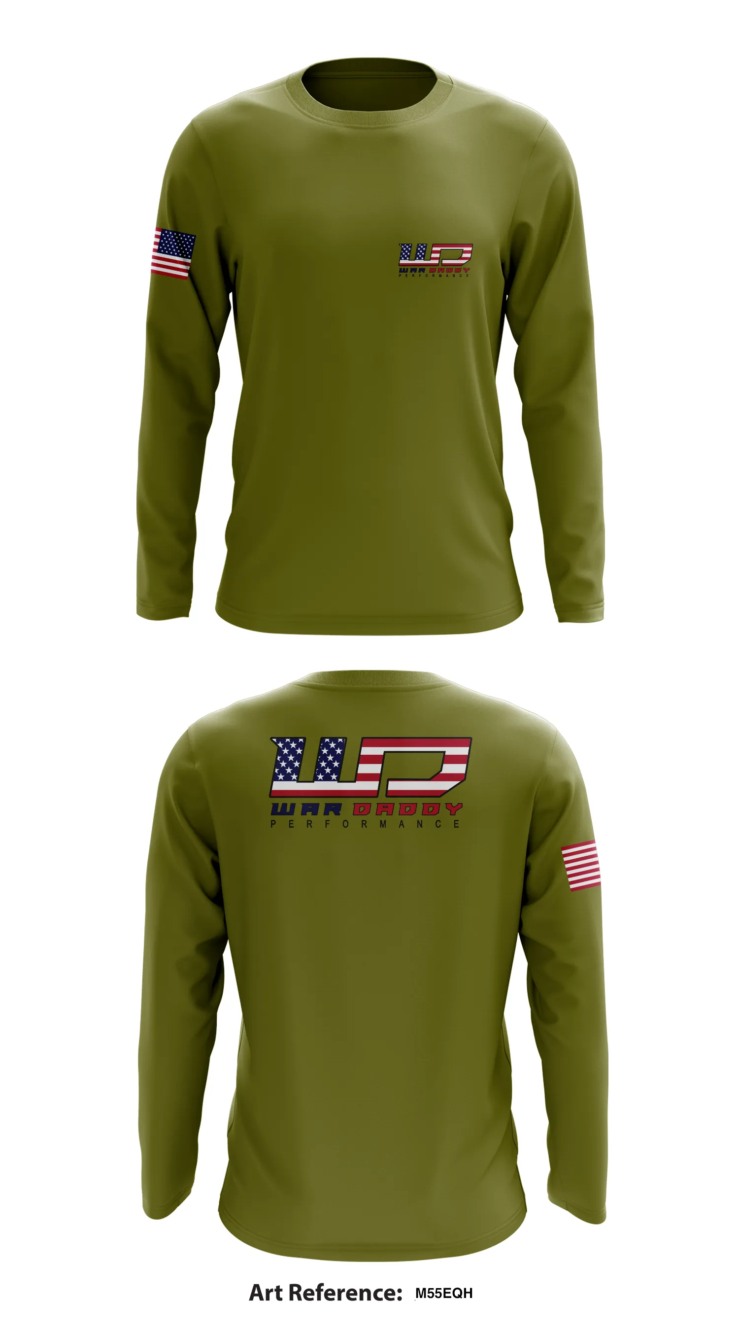 War Daddy Performance Store 1 Core Men's LS Performance Tee - m55EQh
