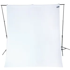 Westcott Wrinkle Resistant White Backdrop | 9'x10'