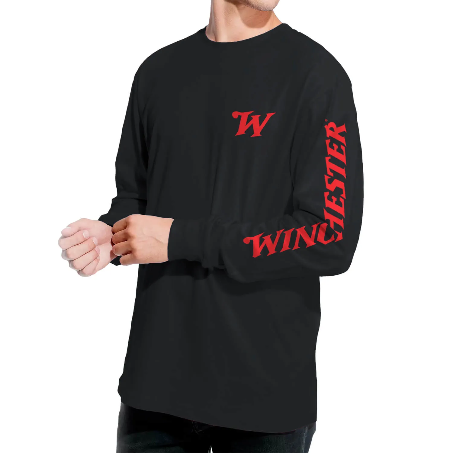 Winchester Pro - Camo Blocks Rider - Long Sleeve T-Shirt