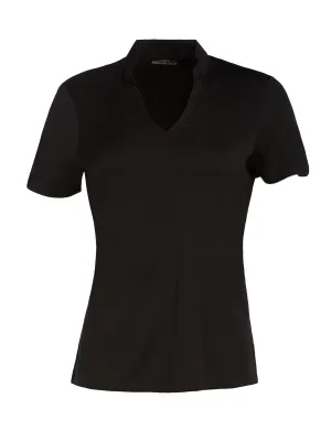 Womens Solid V-Neck Tee